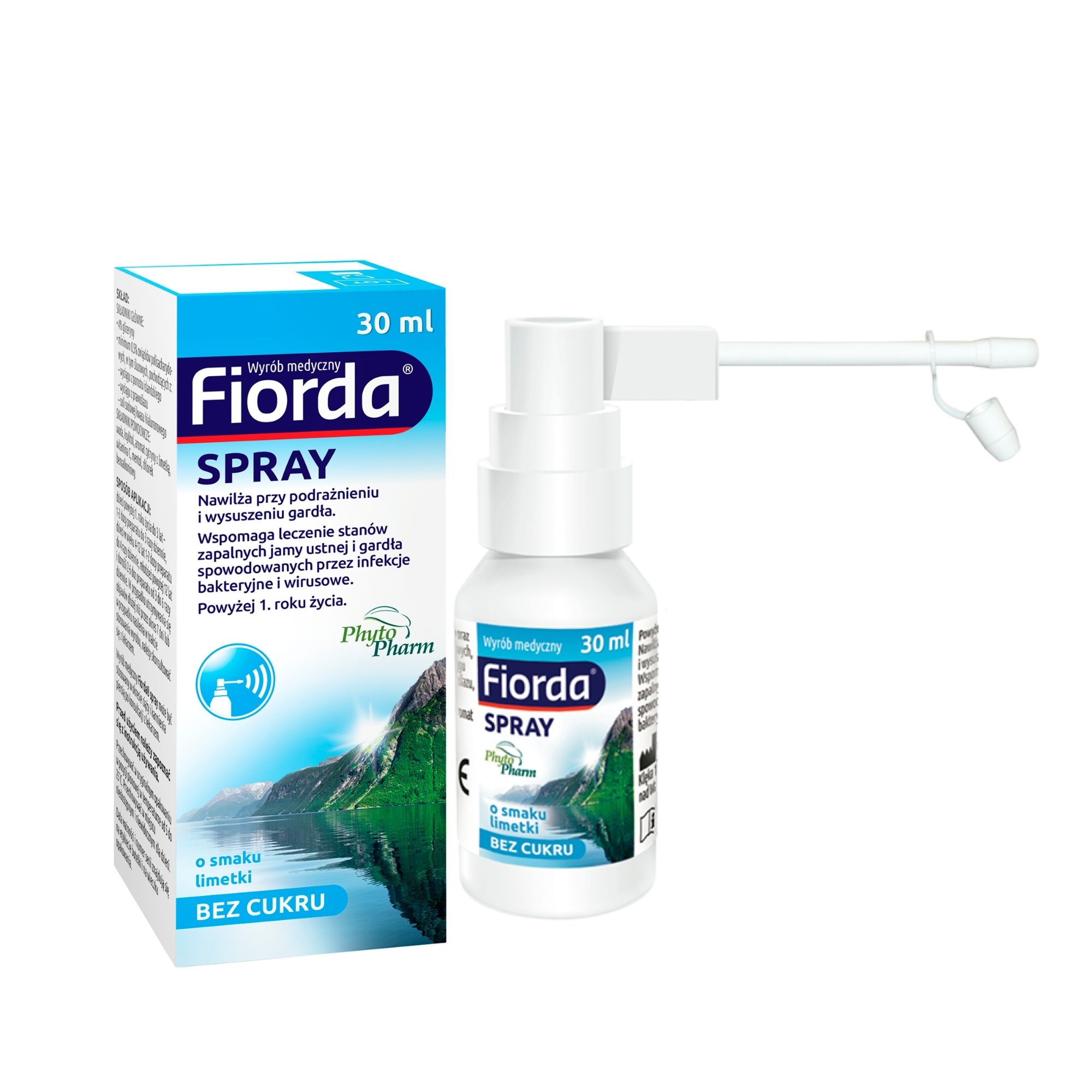 Fiorda Spray na gardło, 30 ml