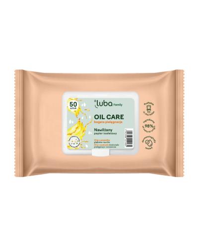 Luba Family Oil Care, Papier toaletowy nawilżany, 50 sztuk zdjęcie
