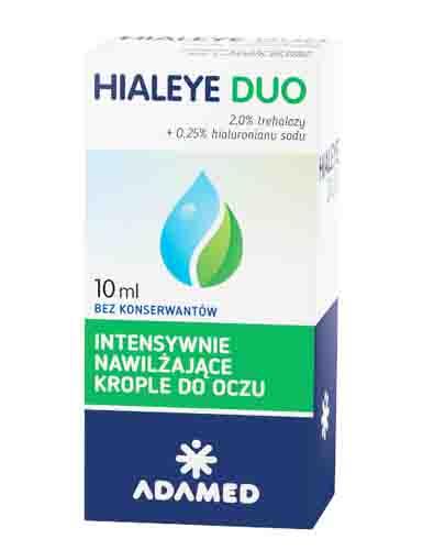 Hialeye Duo, intensywnie nawilżające krople do oczu, 10 ml zdjęcie