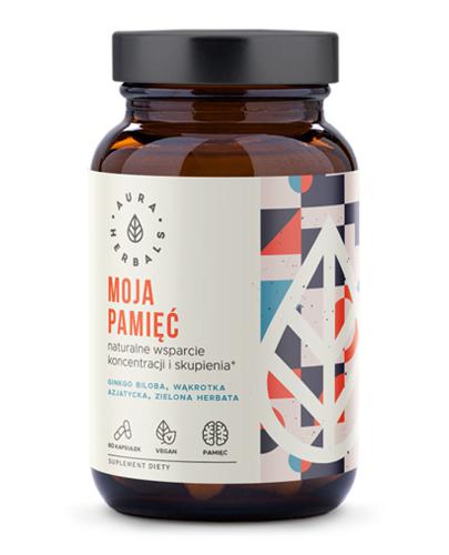 AURA HERBALS Moja Pamięć, koncentracja i skupienie, 60 kapsułek zdjęcie