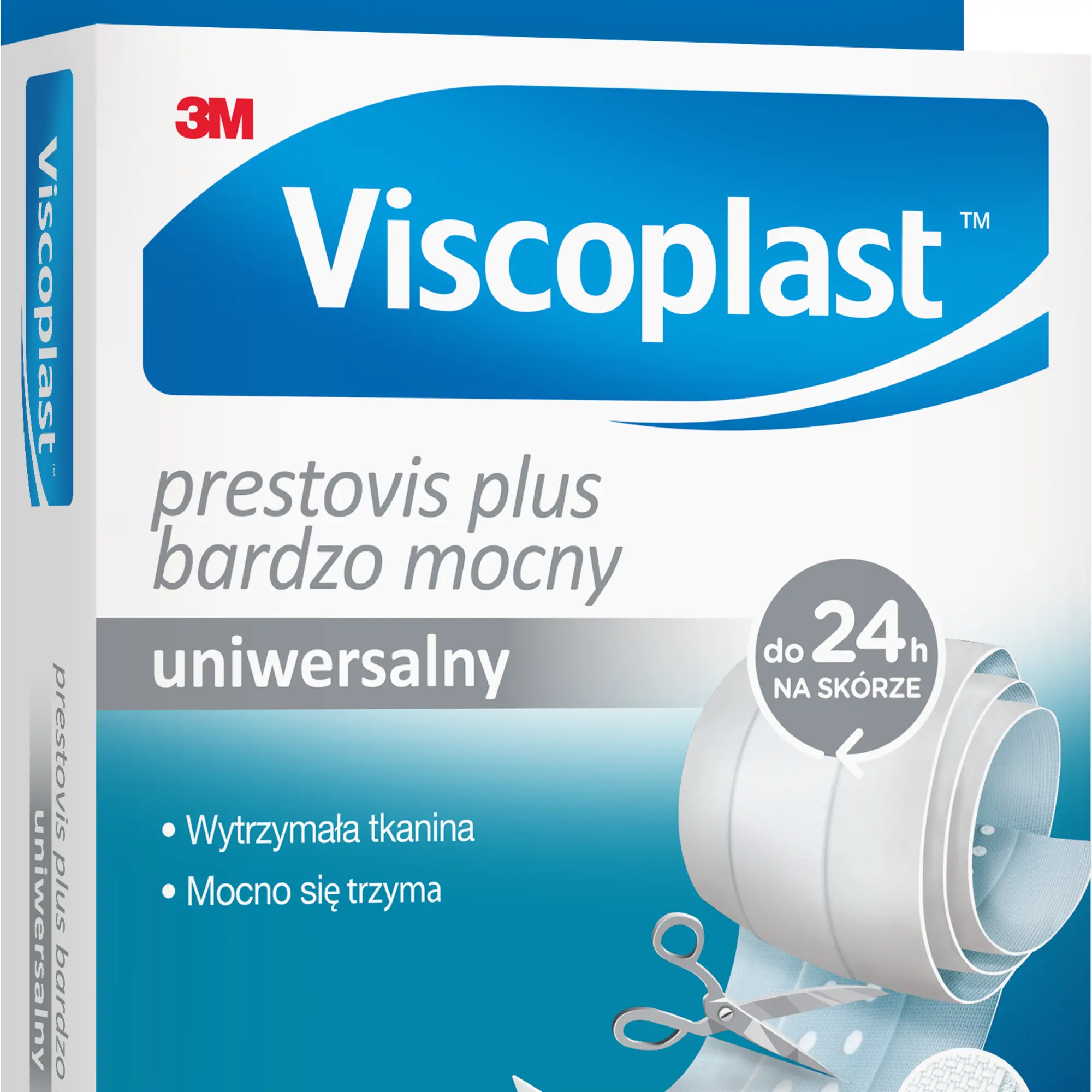 Viscoplast Prestovis Plus bardzo mocny plaster do cięcia 1 m x 8 cm 1 sztuka