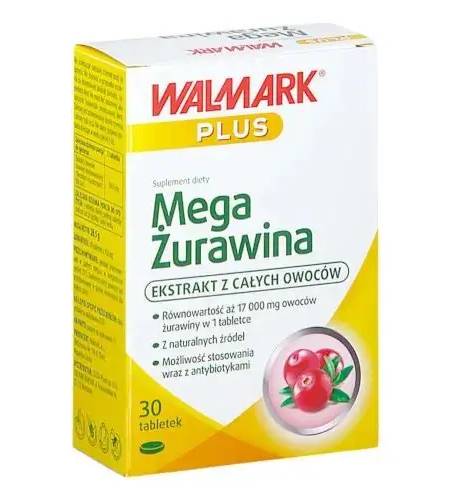 Mega Żurawina, tabletki, 30 sztuk zdjęcie