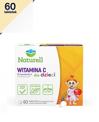 Naturell Witamina C dla dzieci 60 tabletek zdjęcie