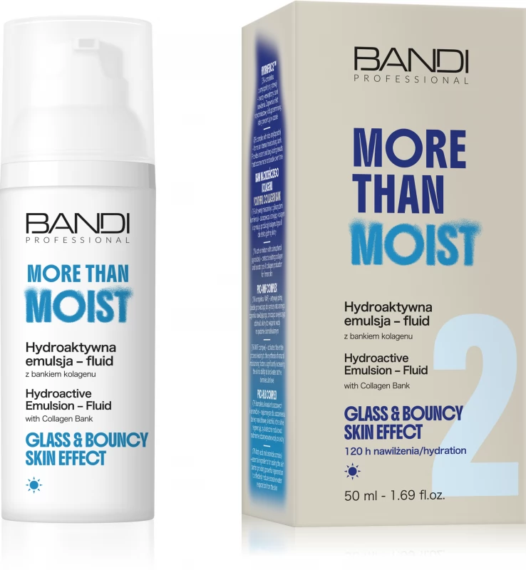 BANDI More than moist Hydroaktywna emulsja-fluid z bankiem kolagenu, 50 ml zdjęcie