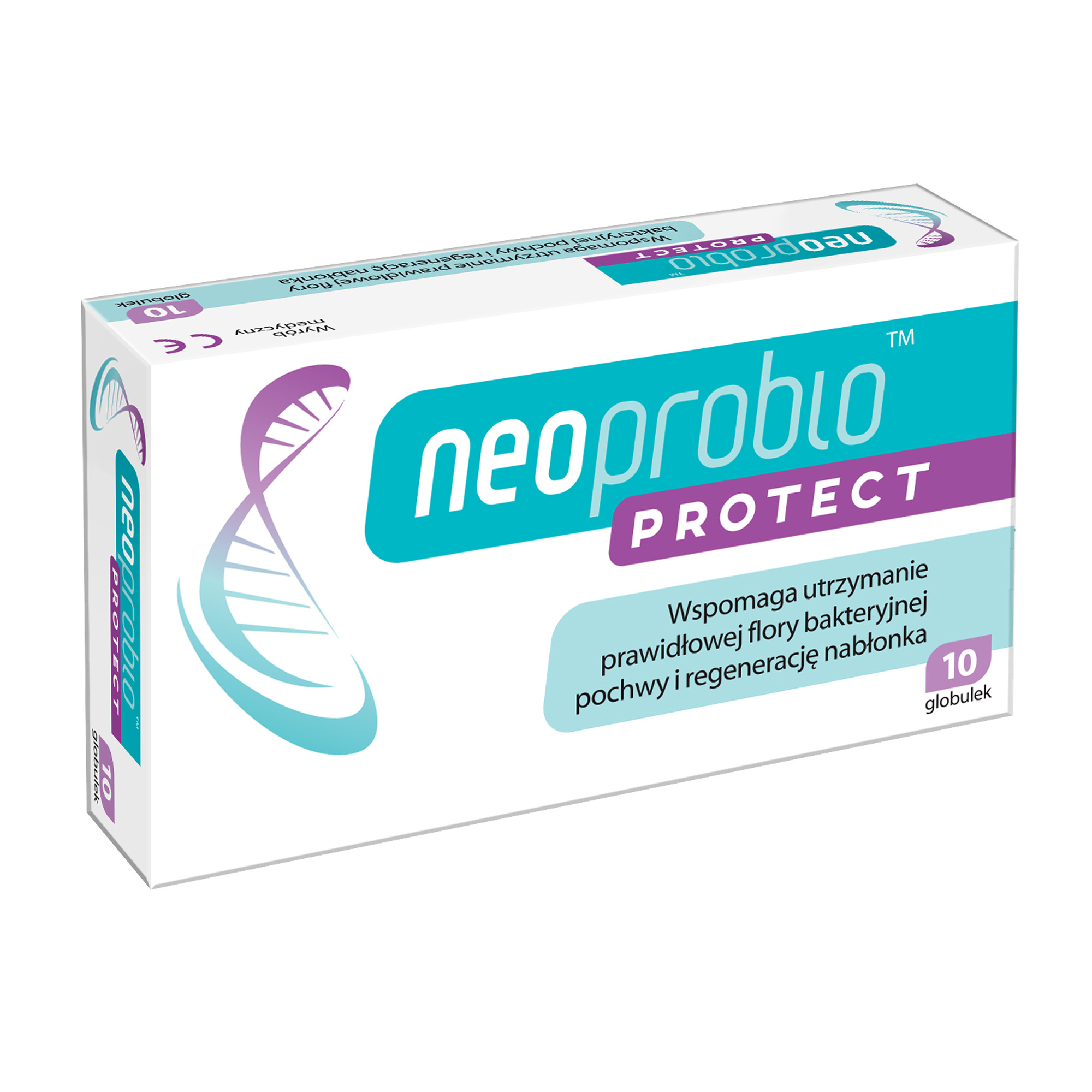 Neoprobio Protect globulki dopochwowe 10 sztuk zdjęcie