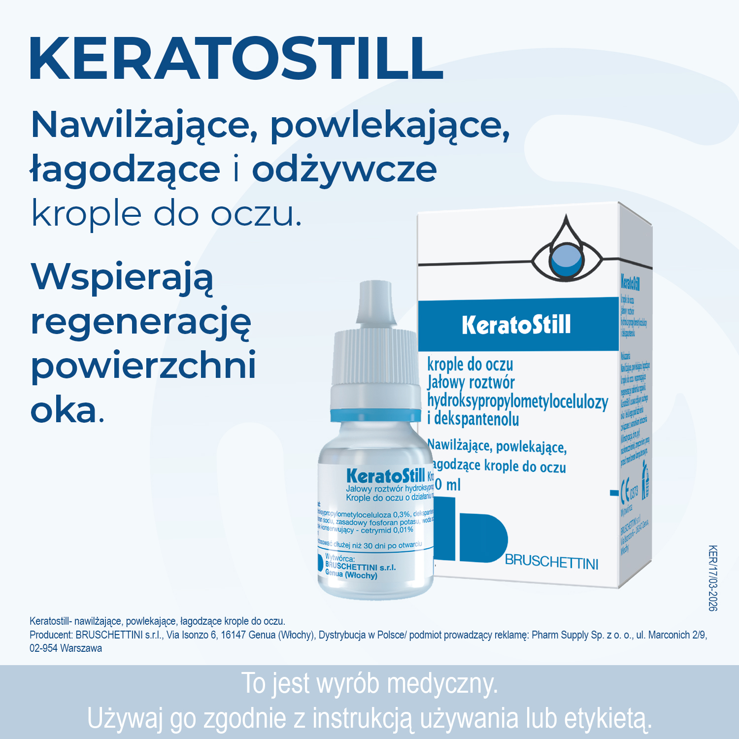 KeratoStill, krople do oczu, 10 ml