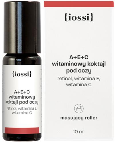 Iossi A+E+C Witaminowy koktajl pod oczy Retinol, witamina A, witamina C - 10 ml - cena, opinie, właściwości zdjęcie