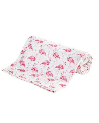 BOCIOLAND Pieluszka bambusowa 75 cm x 75 cm FLAMINGI - 1 szt. - komfort dziecka - cena, właściwości, opinie zdjęcie