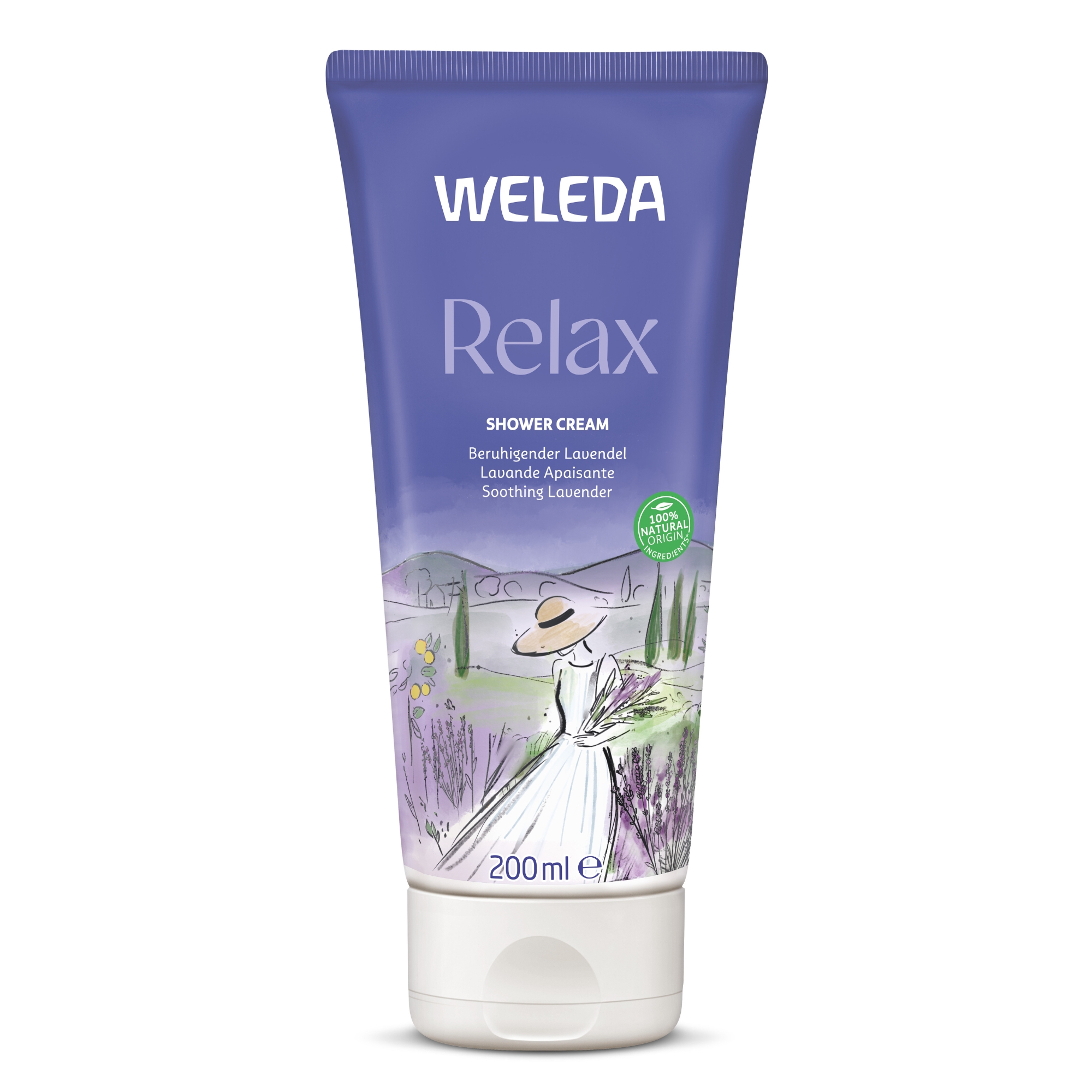 Weleda Aroma Shower Relax kremowy płyn pod prysznic 200 ml zdjęcie