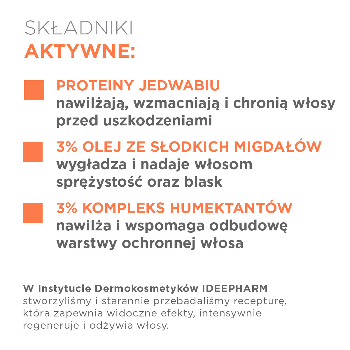 Idee Derm, maska odbudowująca, 200 ml