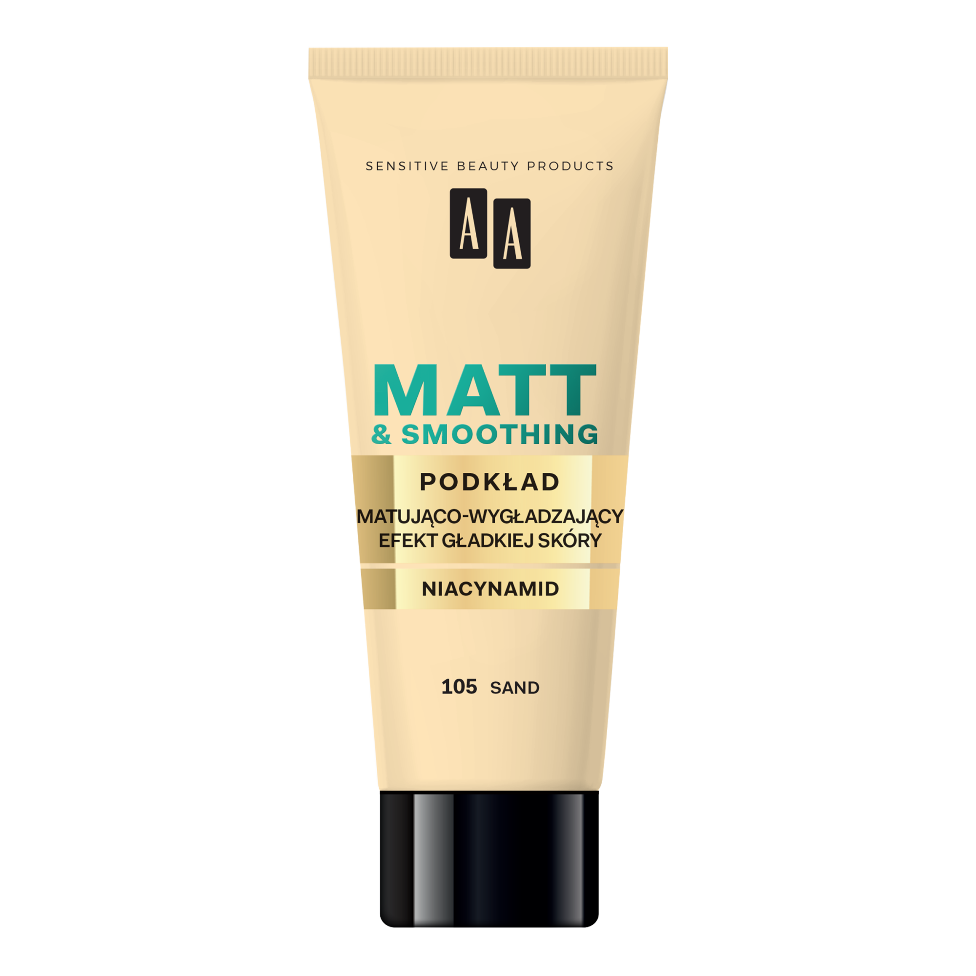 AA Matt podkład matująco wygładzający 105 sand, 30 ml zdjęcie