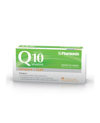 Sensilab Q10 Sensitive - 30 tabl. - Dziąsła i zęby - cena, opinie, właściwości  zdjęcie