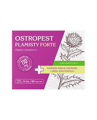 Ostropest Plamisty Forte, 110 mg, 60 tabletek zdjęcie