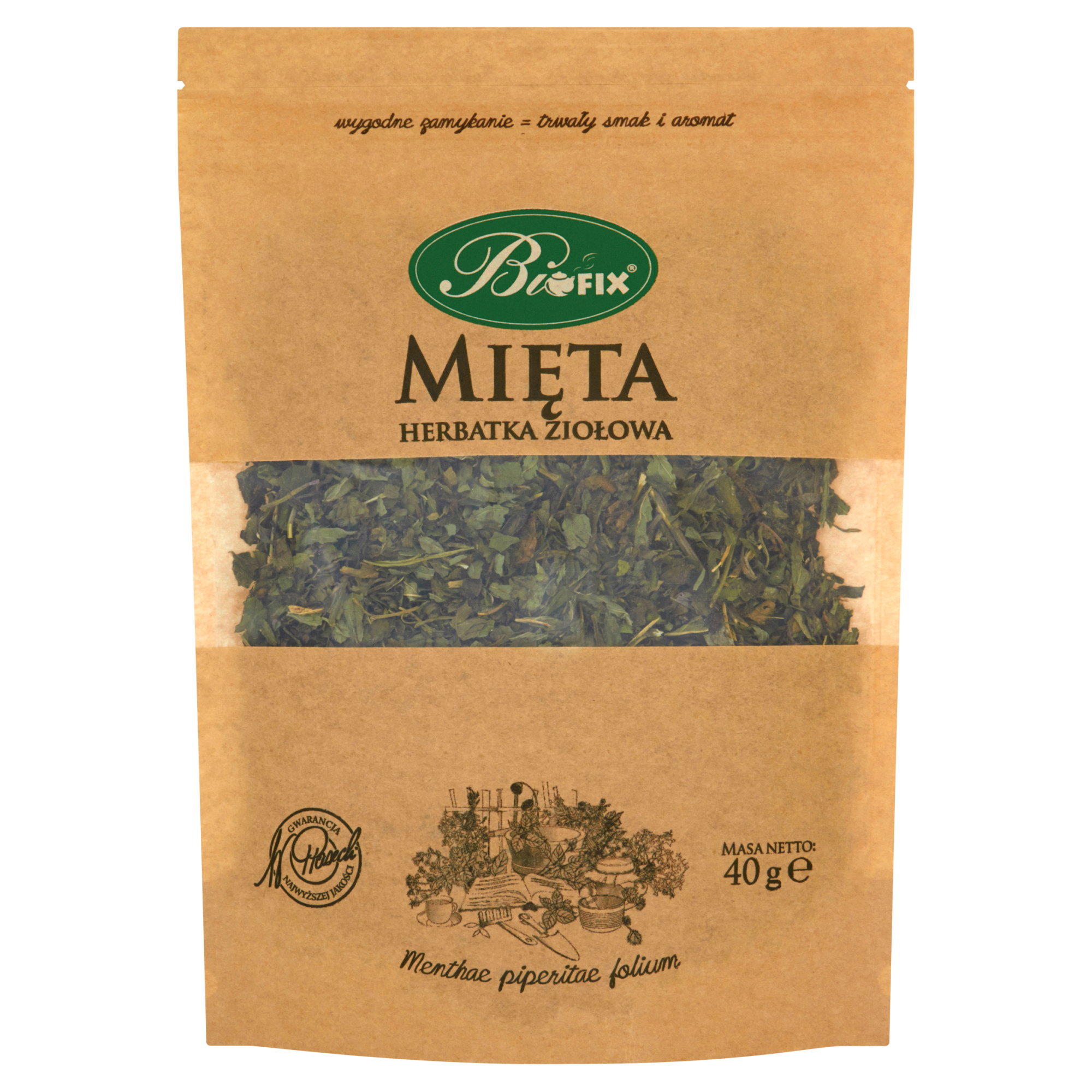 BiFix Monozioła Mięta herbatka ziołowa 40 g zdjęcie