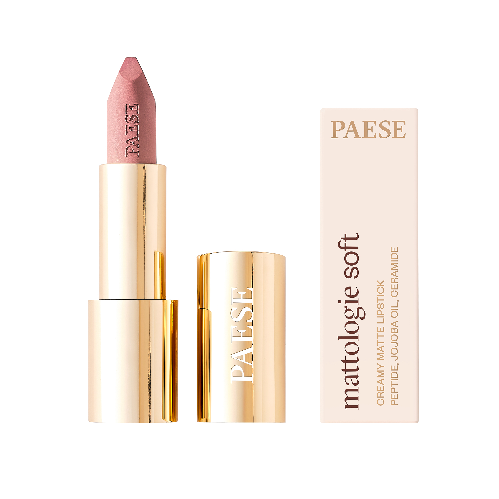 Paese Pomadka mattologie soft 115 Cherry Nude, 4,3 g