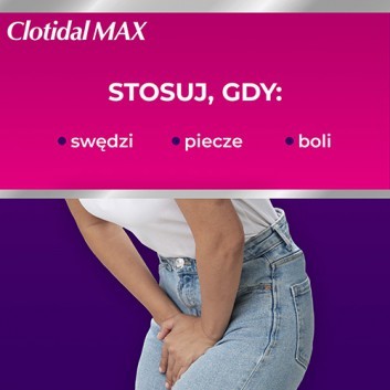 Clotidal Max 500 mg 1 tabletka dopochwowa