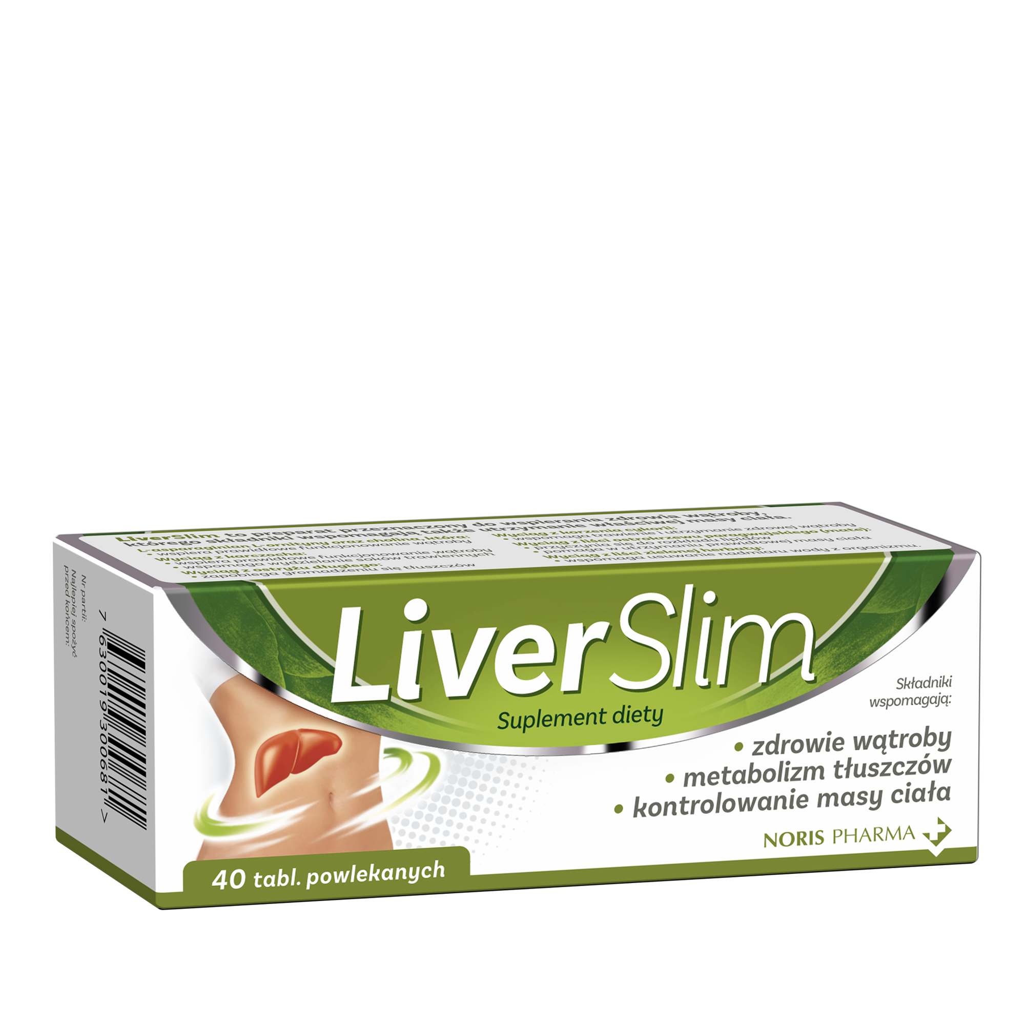LiverSlim 40 tabletek zdjęcie
