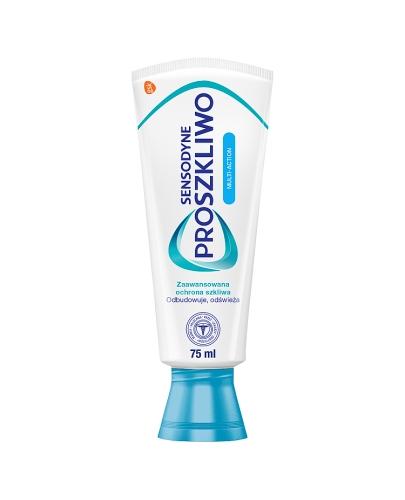 Sensodyne, Proszkliwo Multi-Action, pasta do zębów z fluorkiem, 75 ml zdjęcie