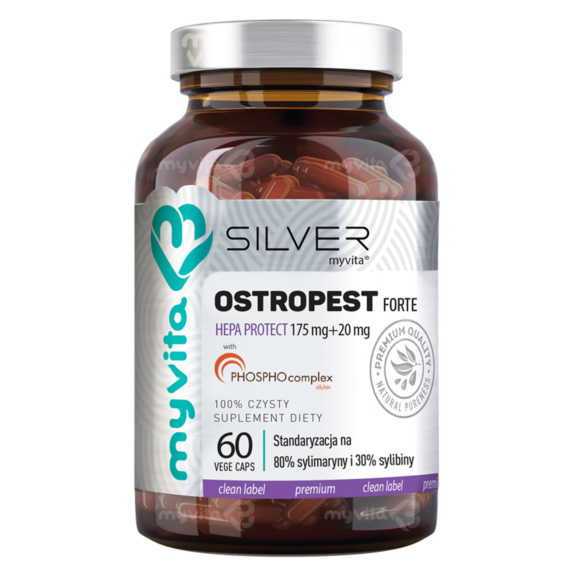 MyVita Silver Ostropest forte - 60 kaps. zdjęcie