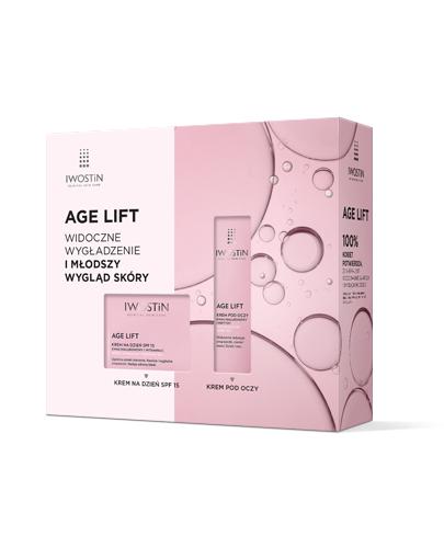 IWOSTIN AGE LIFT Krem pod oczy,15 ml + Krem na dzień do skóry normalnej i mieszanej, 50 ml Zestaw prezentowy zdjęcie