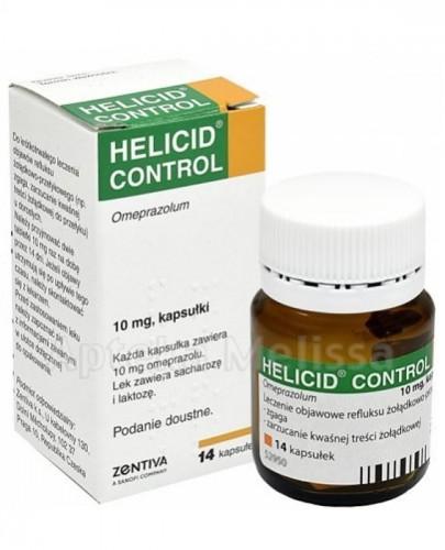 HELICID CONTROL 10 mg - 14 kaps. zdjęcie