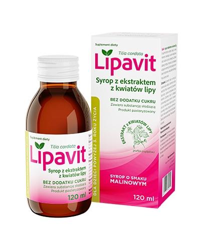 Lipavit syrop z ekstraktem z kwiatów lipy 120 ml zdjęcie