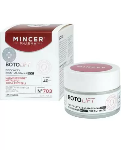 Mincer Pharma BotoLift N703 odżywczy krem-maska na noc 50 ml zdjęcie