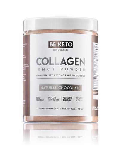 BeKeto KETO Collagen Chocolate + MCT, 300 g, cena, wskazania, składniki zdjęcie