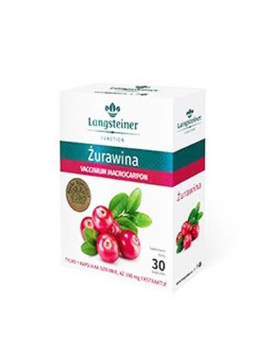 LANGSTEINER Żurawina - 30 kaps. zdjęcie