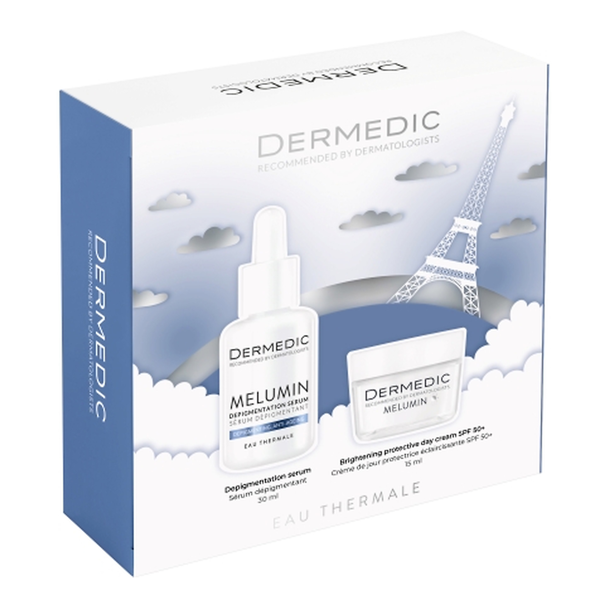 Dermedic Melumin Zestaw Serum depigmentacyjne, 30 ml + Krem rozjaśniający, 15 ml
