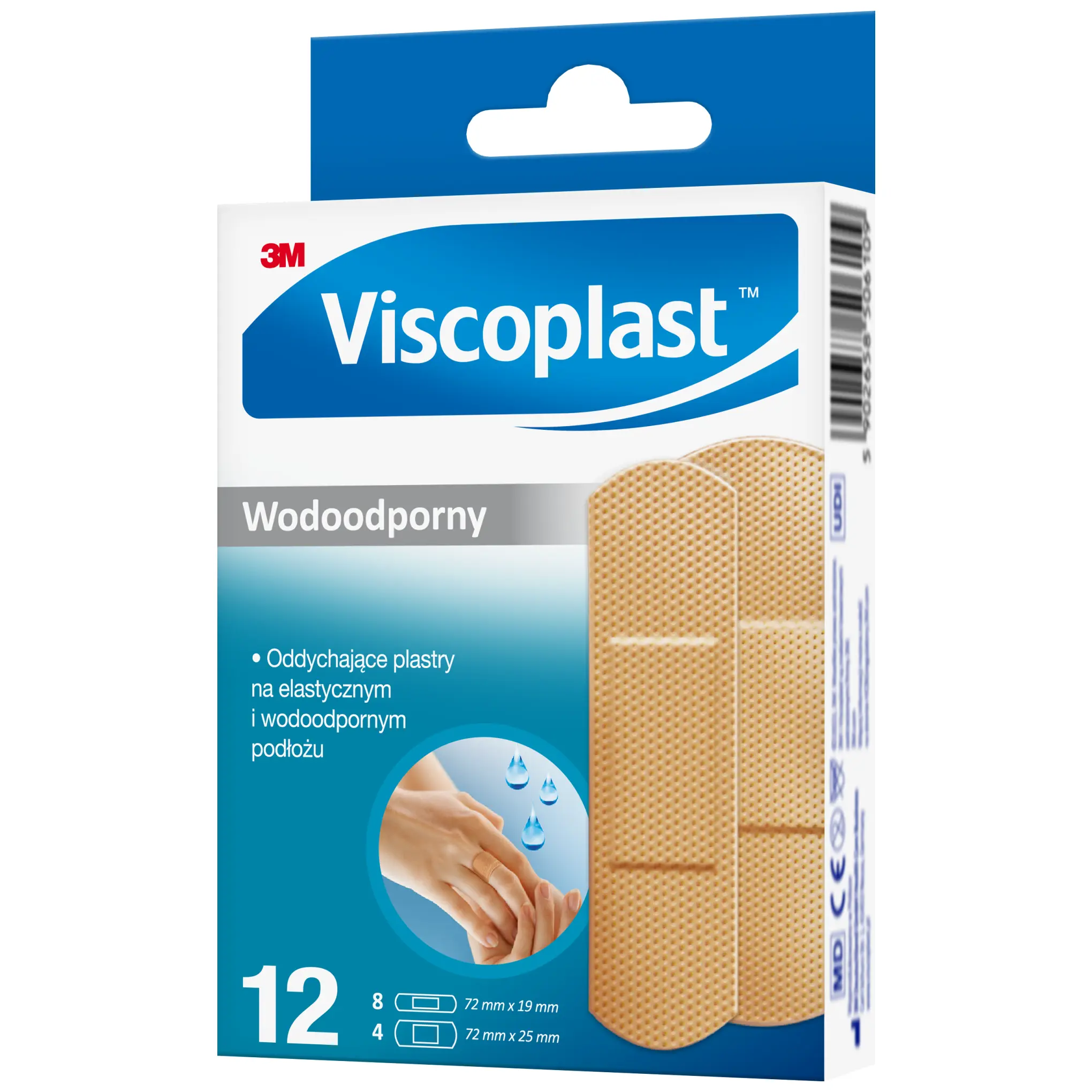 Viscoplast Wodoodporny plastry 12 sztuk