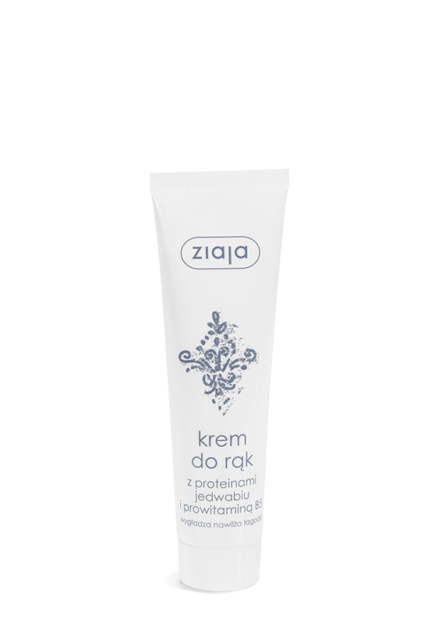 ZIAJA Krem do rąk z proteinami jedwabiu i prowitaminą B5, 100 ml zdjęcie
