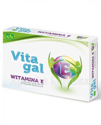 VITAGAL Witamina E 90 mg - 60 kaps. zdjęcie