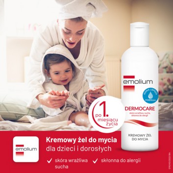 Emolium Dermocare Kremowy żel do mycia - 200 ml - cena, opinie, właściwości