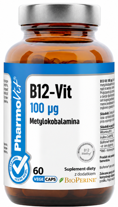 PharmoVit B12-Vit Max 60 kapsułek zdjęcie