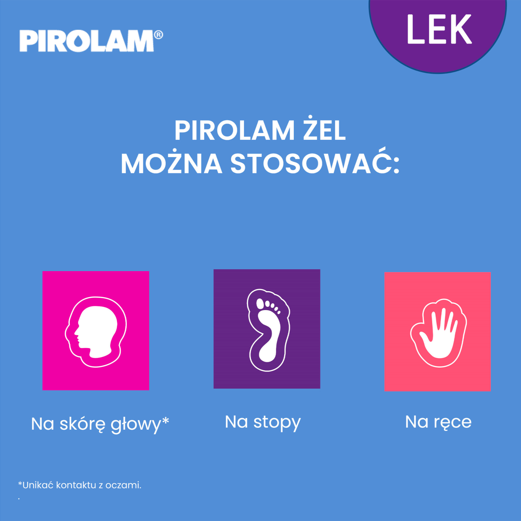 PIROLAM 1% Żel na grzybicę skóry - 20 g - cena, opinie, wskazania