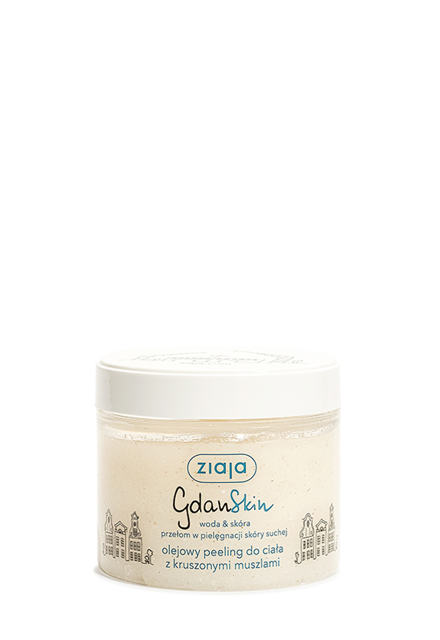 Ziaja GdanSkin olejowy peeling do ciała z kruszonymi muszlami 300 ml zdjęcie