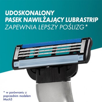Gillette Mach3 Maszynka do golenia + Wkład do maszynki, 12 szt., cena, opinie, stosowanie