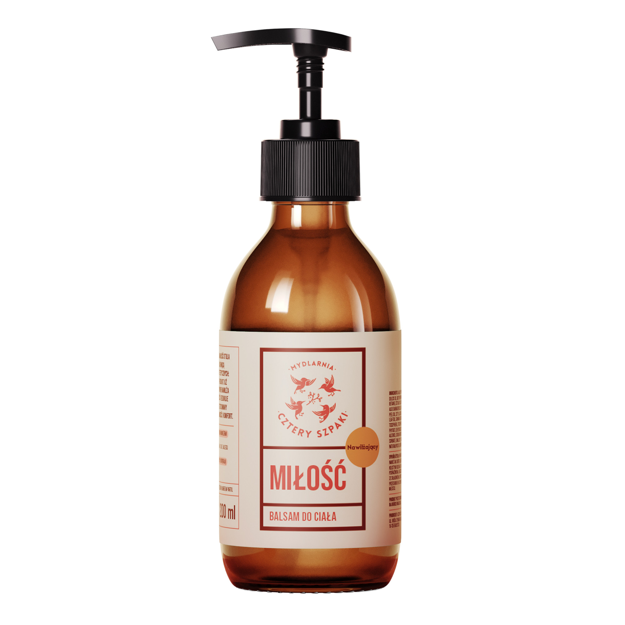 Mydlarnia Cztery Szpaki, Miłość - nawilżający balsam do ciała, 300 ml zdjęcie