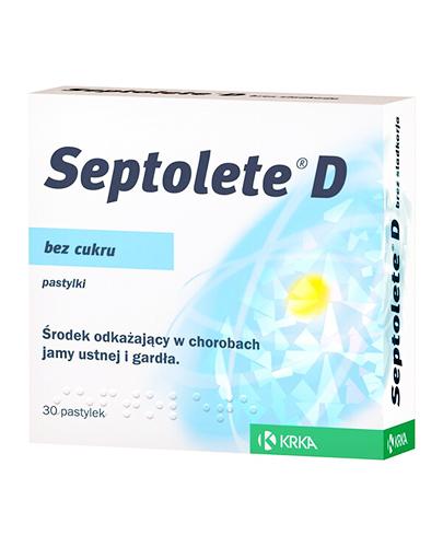 Septolete D bez cukru 30 tabletek zdjęcie