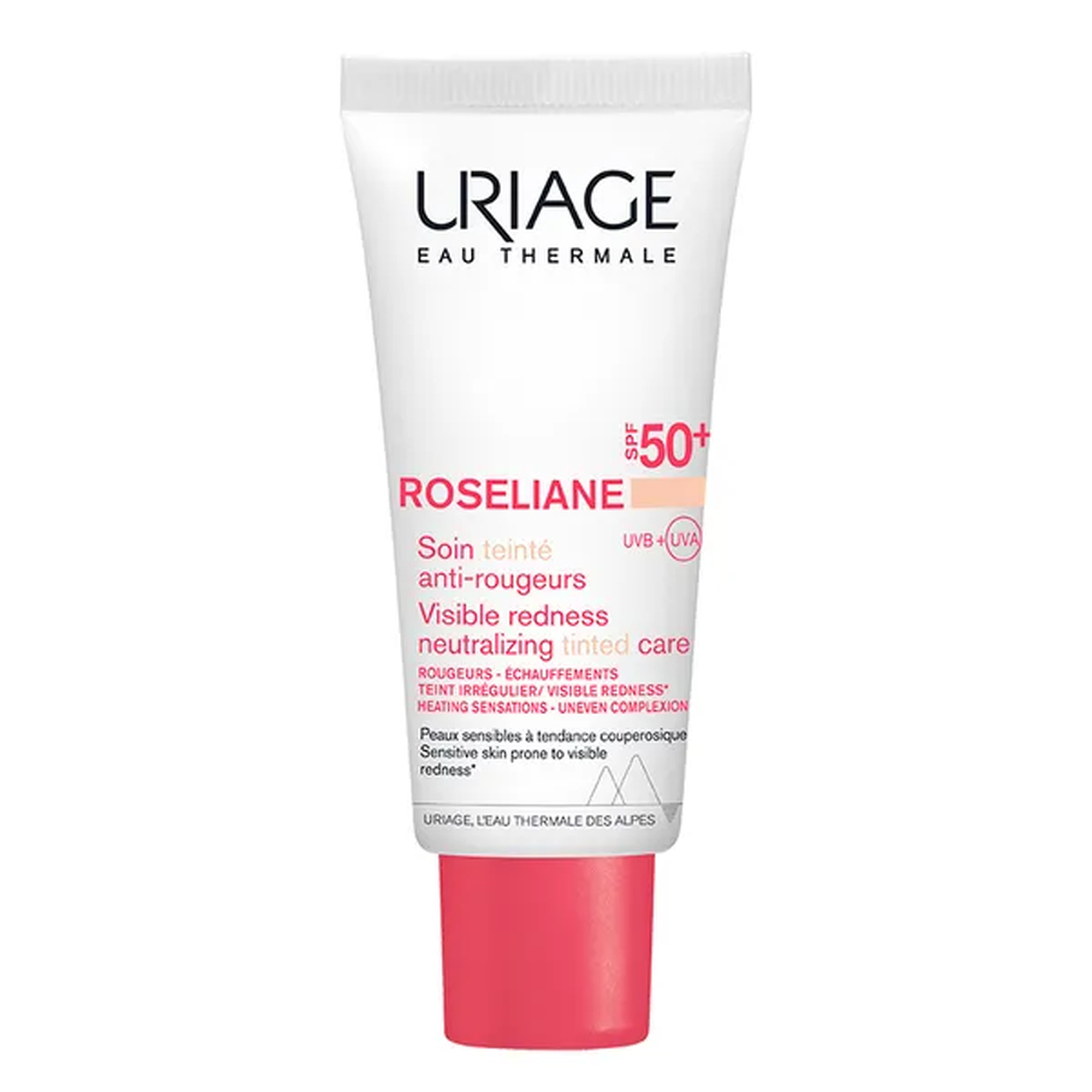 Uriage Roseliane CC SPF50+ krem do cery naczynkowej, 40 ml
