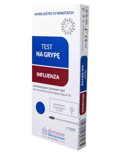 Test na grypę Influenza, 1 szt., cena, wskazania, opinie zdjęcie