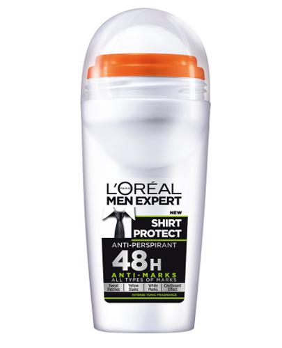 L'Oreal Men Expert Shirt Protect Antyperspirant w kulce - 50 ml - cena, opinie, wskazania zdjęcie