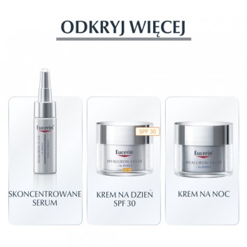 Eucerin Hyaluron-Filler Krem na noc z Kwasem Hialuronowym do każdego typu skóry przeciwzmarszczkowy, 50 ml