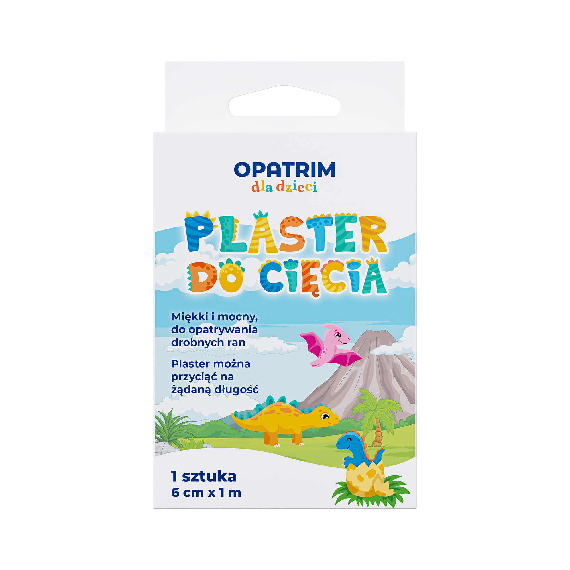 Plaster do cięcia dla dzieci 6 cm x 1 m, 1 sztuka zdjęcie