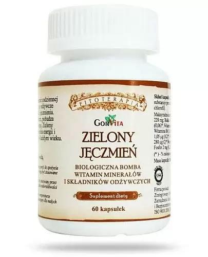 GORVITA Zielony jęczmień, 120 kapsułek zdjęcie