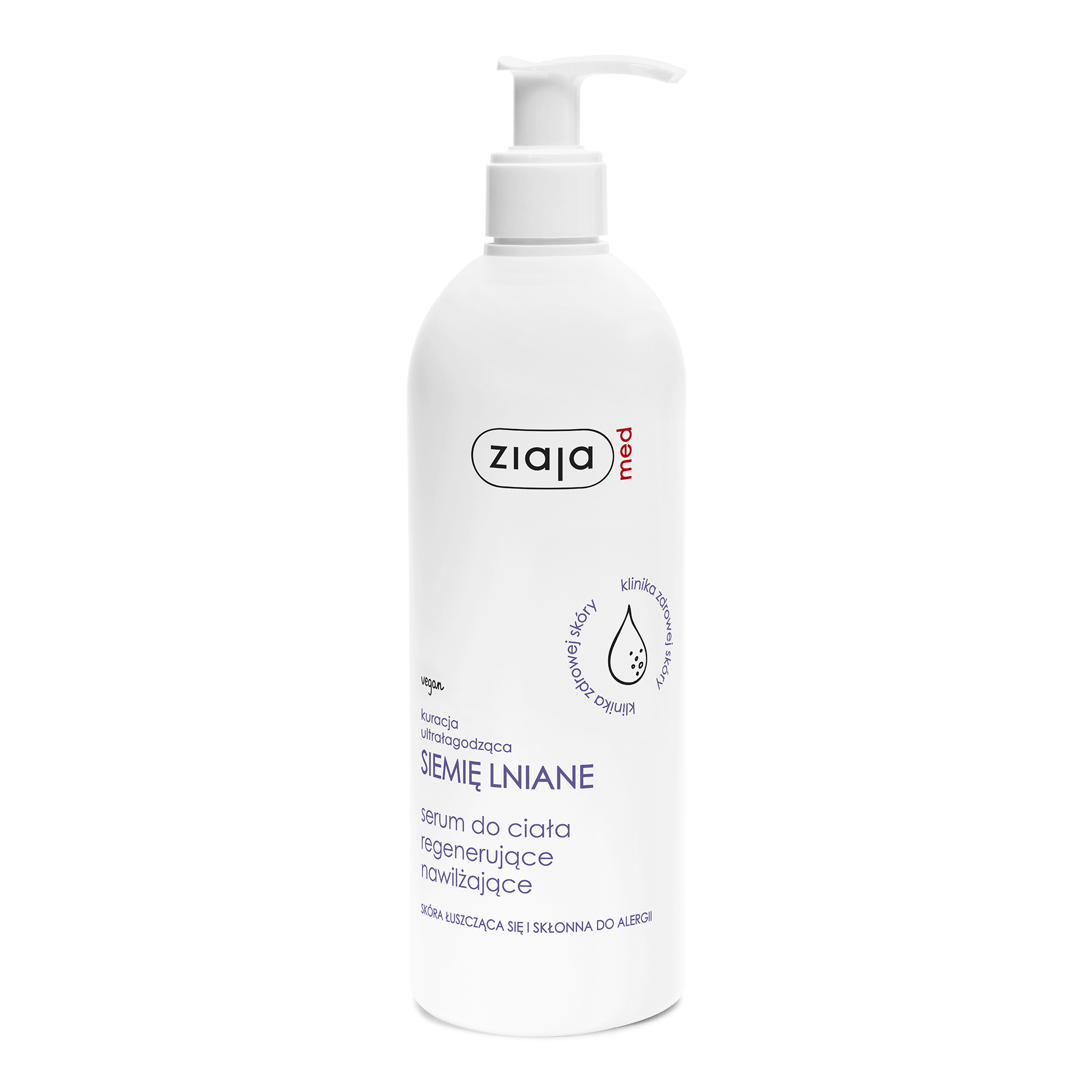 Ziaja Med Siemię Lniane Serum do ciała, 400 ml zdjęcie