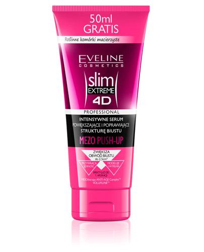 EVELINE SLIM EXTREME 4D Intensywne serum powiększające i poprawiające strukturę biustu Mezo Push-Up, 200 ml, cena, opinie, wskazania zdjęcie
