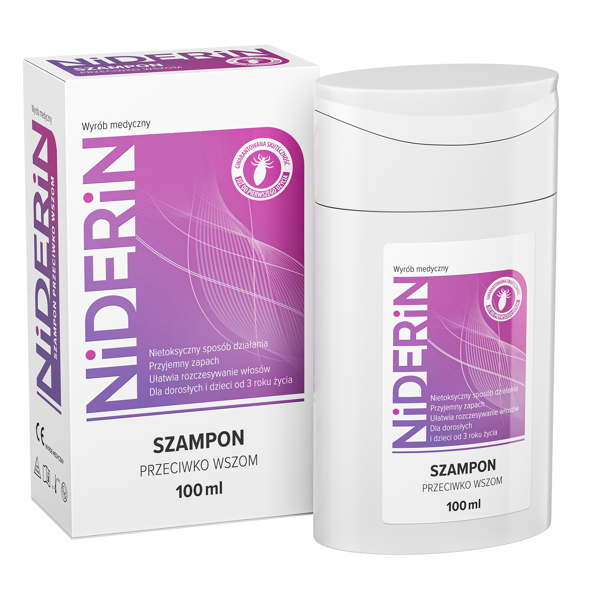 Niderin Szampon przeciwko wszom, 100 ml