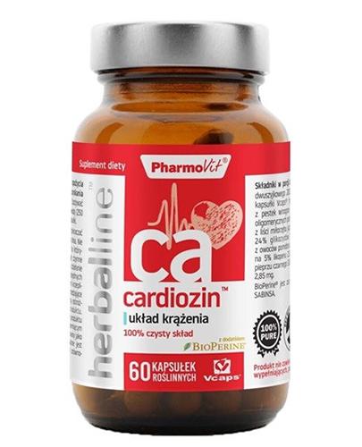 PharmoVit Herballine Cardiozin - 60 kaps. - cena, opinie, właściwości zdjęcie